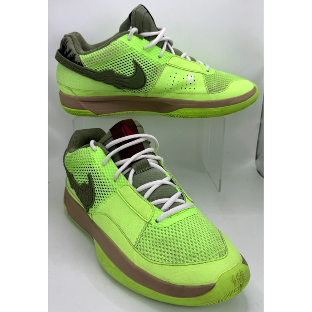 Nike Ja 1 Shoes Mens 10 Medium D Halloween Zombie Spooky Sneakers FV5562-300